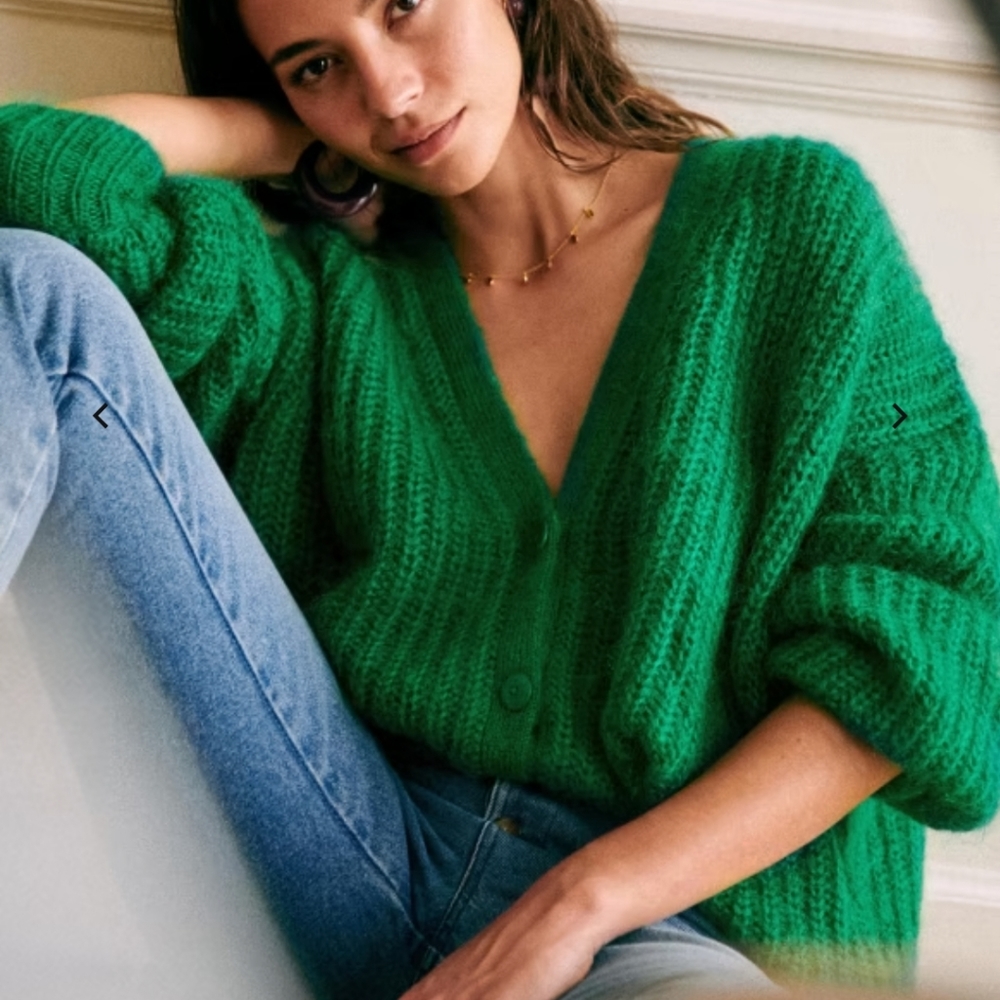 Sezane Emerald Achille Jumper
